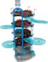 Theo Klein 2813 Bosch Car Service Multi-Storey Car Park I With 5 Levels, Two-Lane Exit Ramp, 2 Racing Cars, Lift and Much More I Dimensions: 55 cm x 55 cm x 85 cm Multi - Colored , 4-6 years